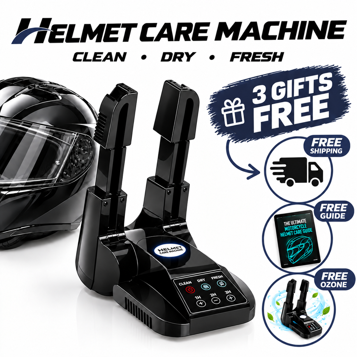 Helmora - Helmet Care Machine